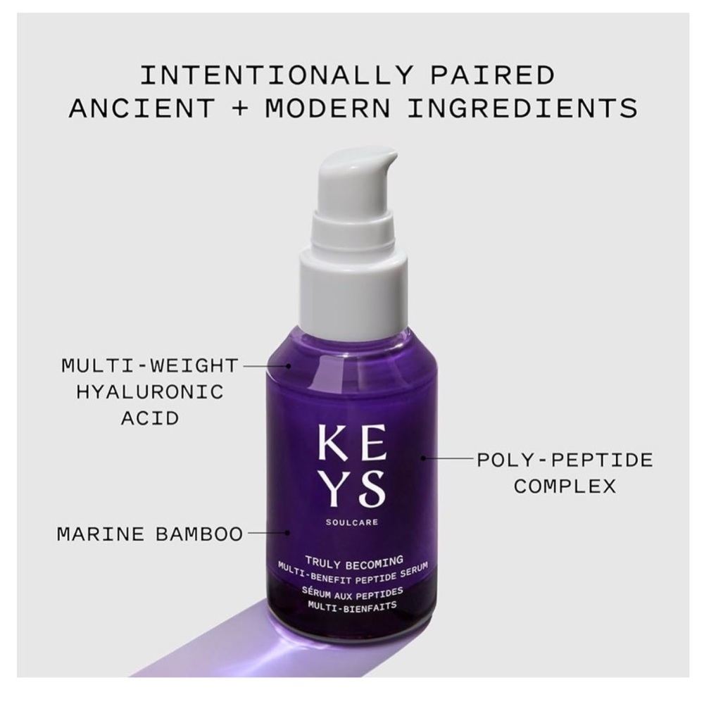 NWT Multi-Benefit‎ Peptide Serum -Keys SoulCare Truly Becoming - Picture 3 of 9